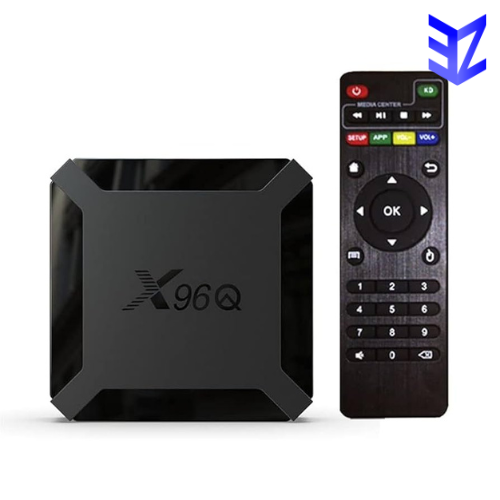 Box TV Android 11, X96Q, 2 Go de RAM, 16 Go de ROM, Wi-Fi, Ultra HD 4K, IPTV pendant 12 mois